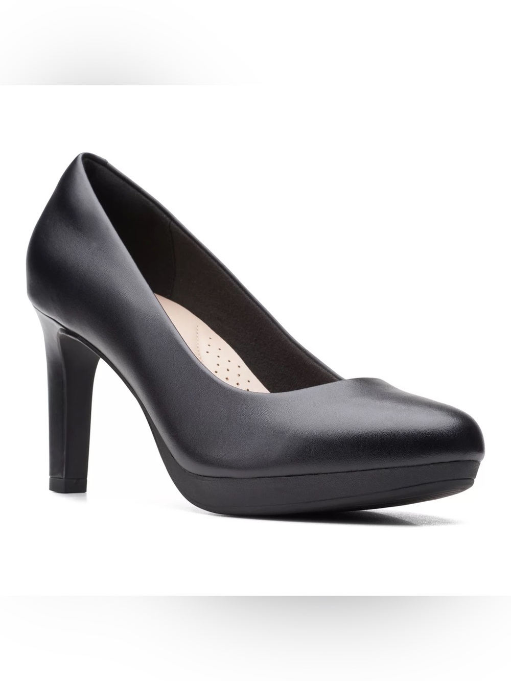 NWOB Clarks® Ambyr Joy Black Leather Pumps (9.5)
